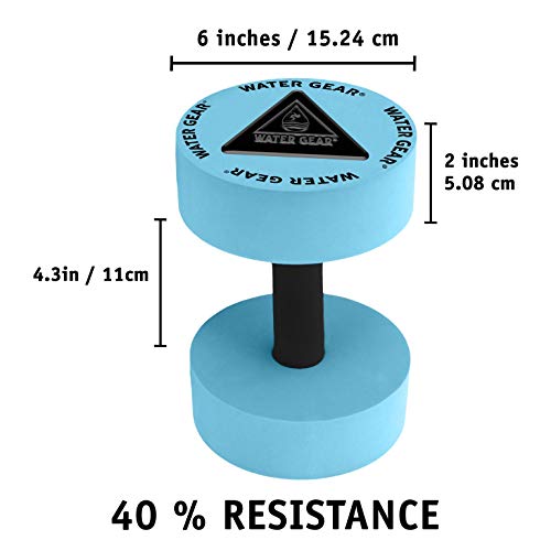 Water Resistance Bells for Pool Fitness and Low Impact Exercise