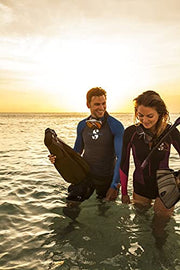 Open Heel Travel Scuba Fins for Snorkeling and Swimming