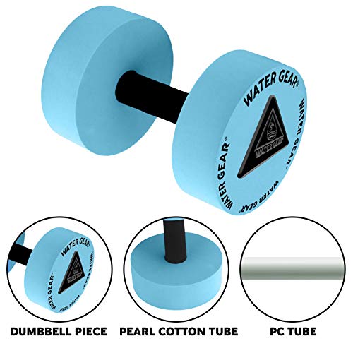 Water Resistance Bells for Pool Fitness and Low Impact Exercise