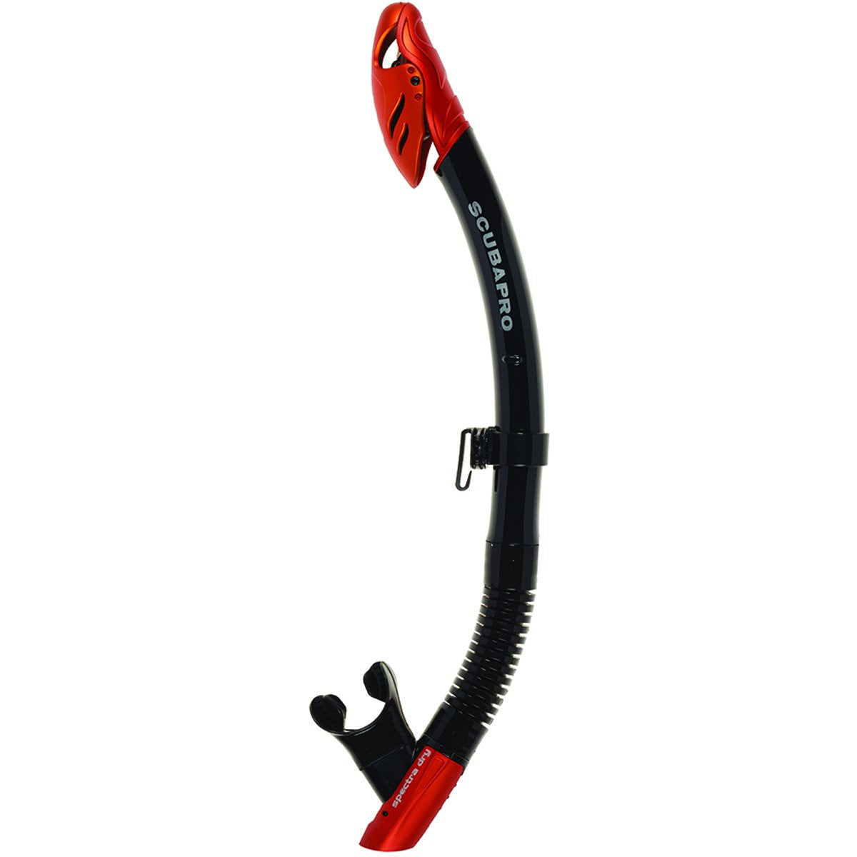 Dry Snorkel with Purge Valve Flexible Tube and Quick Connect Clip
