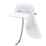 UPF 50 Cooling Wide Brim Sun Hat with Neck Flap for Hiking Fishing