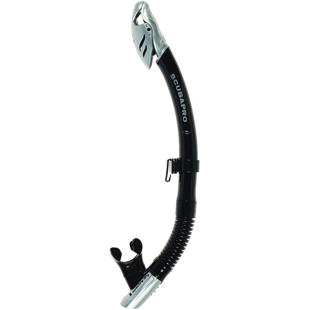 Dry Snorkel with Purge Valve Flexible Tube and Quick Connect Clip