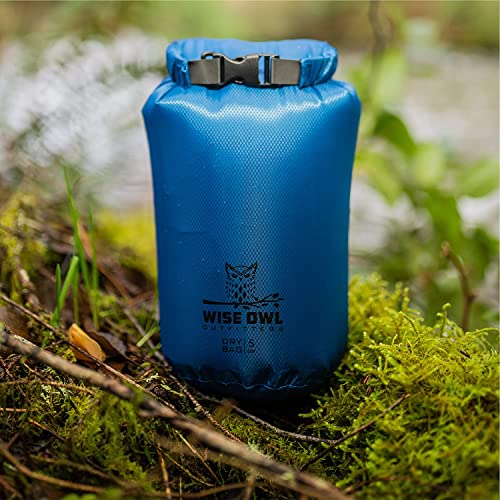 3 Pack 5L 10L 20L Lightweight Waterproof Dry Bags for Kayaking Travel