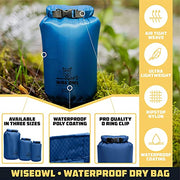 3 Pack 5L 10L 20L Lightweight Waterproof Dry Bags for Kayaking Travel