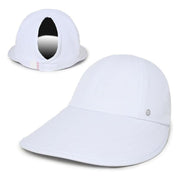 Womens Wide Brim Ponytail Sun Hat UPF 50 Sun Protection