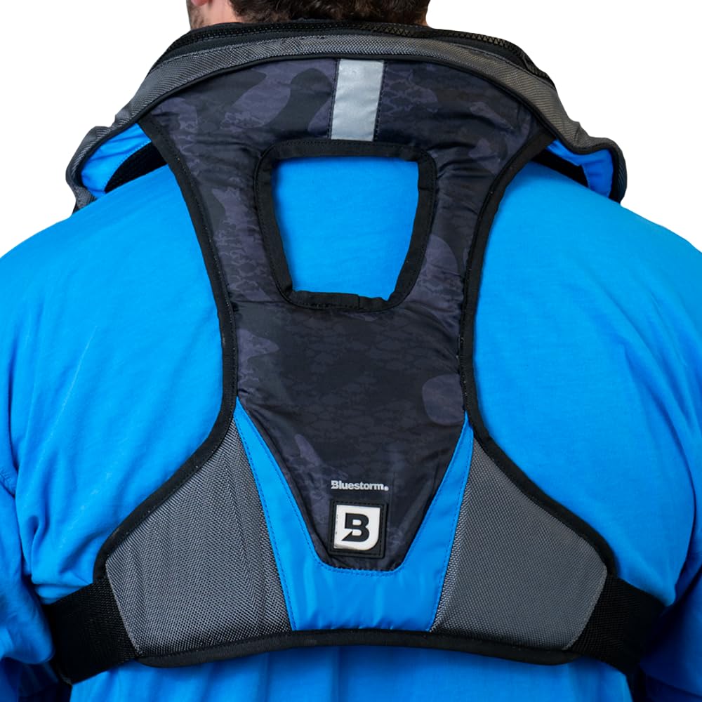 USCG Approved Automatic Inflatable PFD Life Jacket with Manual Ripcord