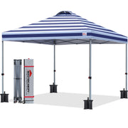 10 by 10 Pop Up Canopy Tent One Person Setup Portable Beach Shelter