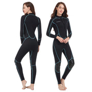 Mens Womens 3mm Shorty Wetsuit Front Zip Diving Snorkeling Kayaking Suit