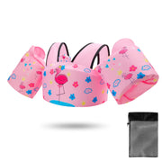Toddler Swim Vest with Arm Floaties and Adjustable Crotch Straps