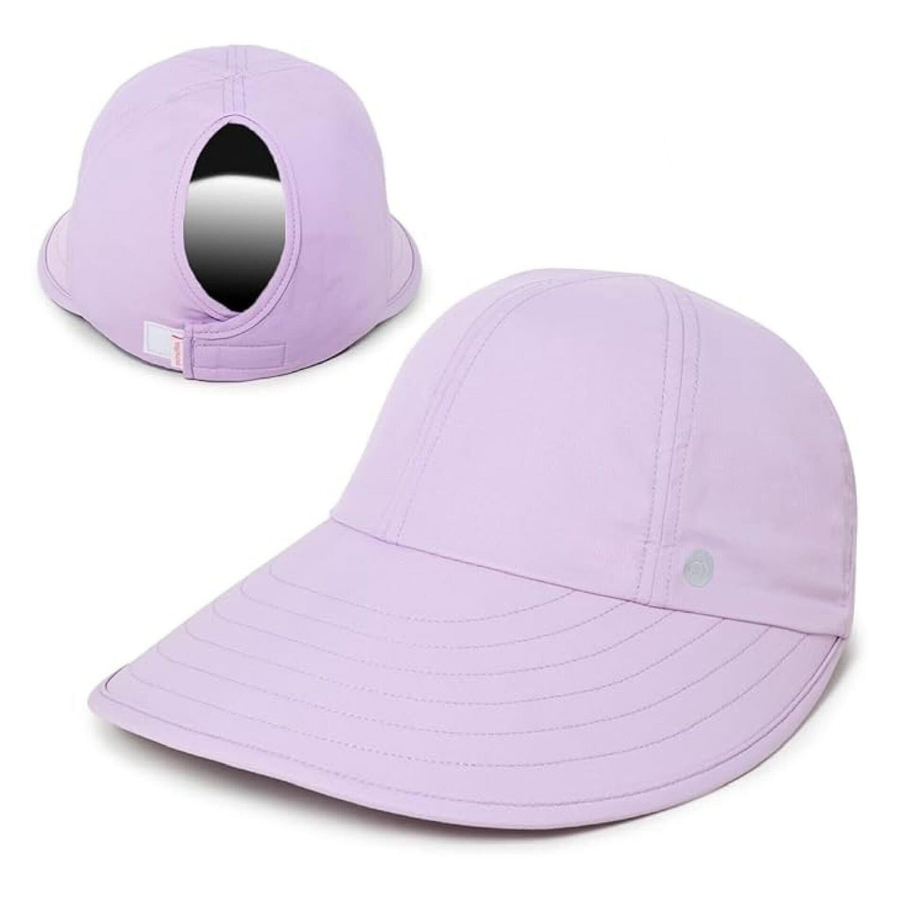 Womens Wide Brim Ponytail Sun Hat UPF 50 Sun Protection