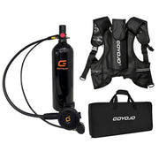 Portable Mini Scuba Tank with Refillable Backup Diving Air Bottle