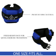 Adjustable Aqua Fitness Cuffs for Ankle Wrist and Pool Workouts