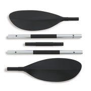 Two Pack Durable One Person Inflatable Kayak Set with Oar and Pump