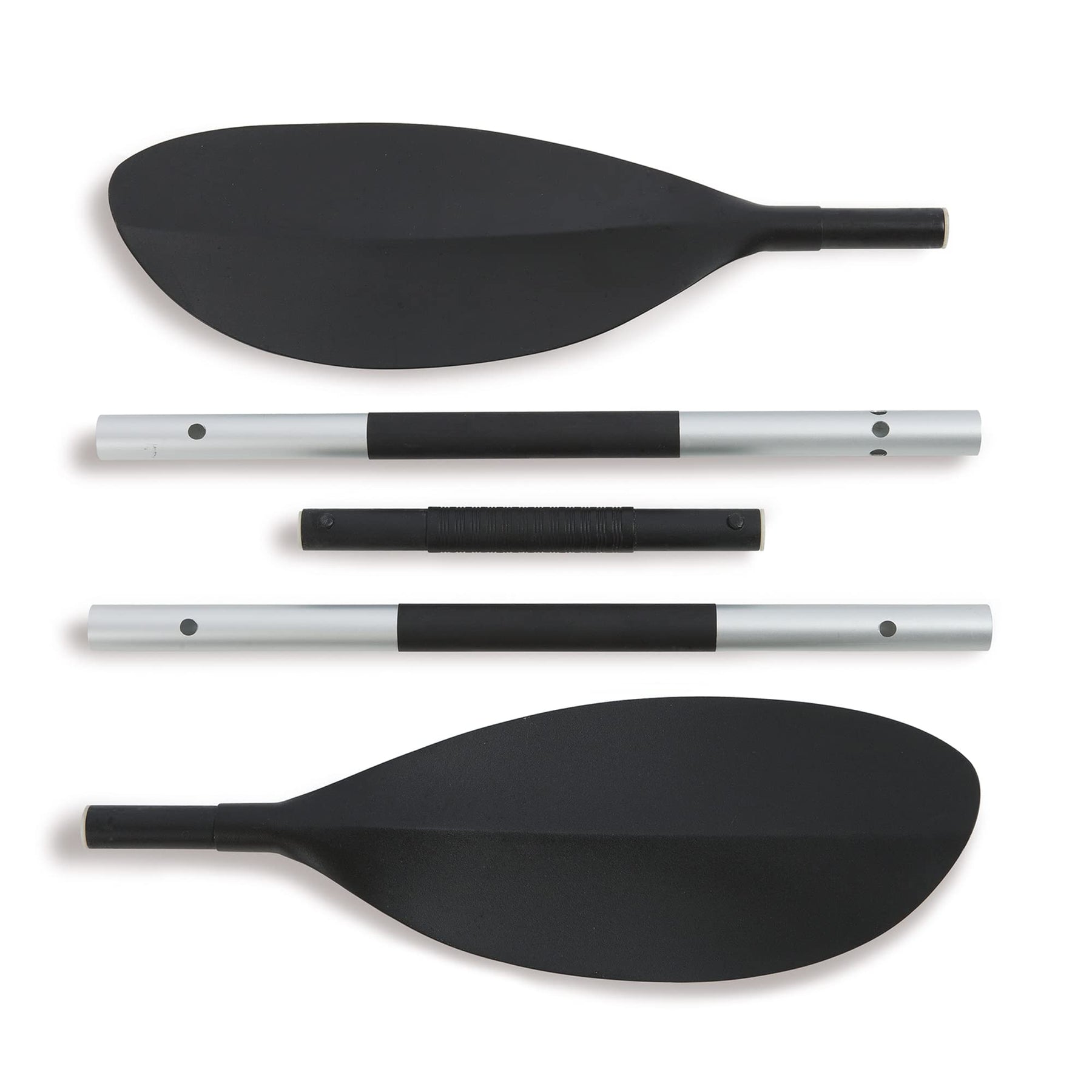 Two Pack Durable One Person Inflatable Kayak Set with Oar and Pump
