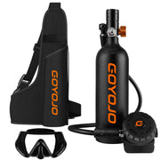 Portable Mini Scuba Tank with Refillable Backup Diving Air Bottle