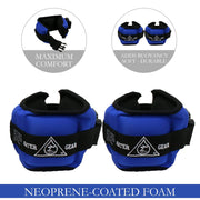 Adjustable Aqua Fitness Cuffs for Ankle Wrist and Pool Workouts