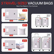 Travel Vacuum Seal Compression Bags for Clothing Carry On Luggage
