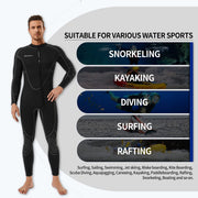 Mens Womens 3mm Shorty Wetsuit Front Zip Diving Snorkeling Kayaking Suit