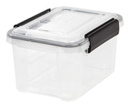 Clear Weathertight Quart Storage Box