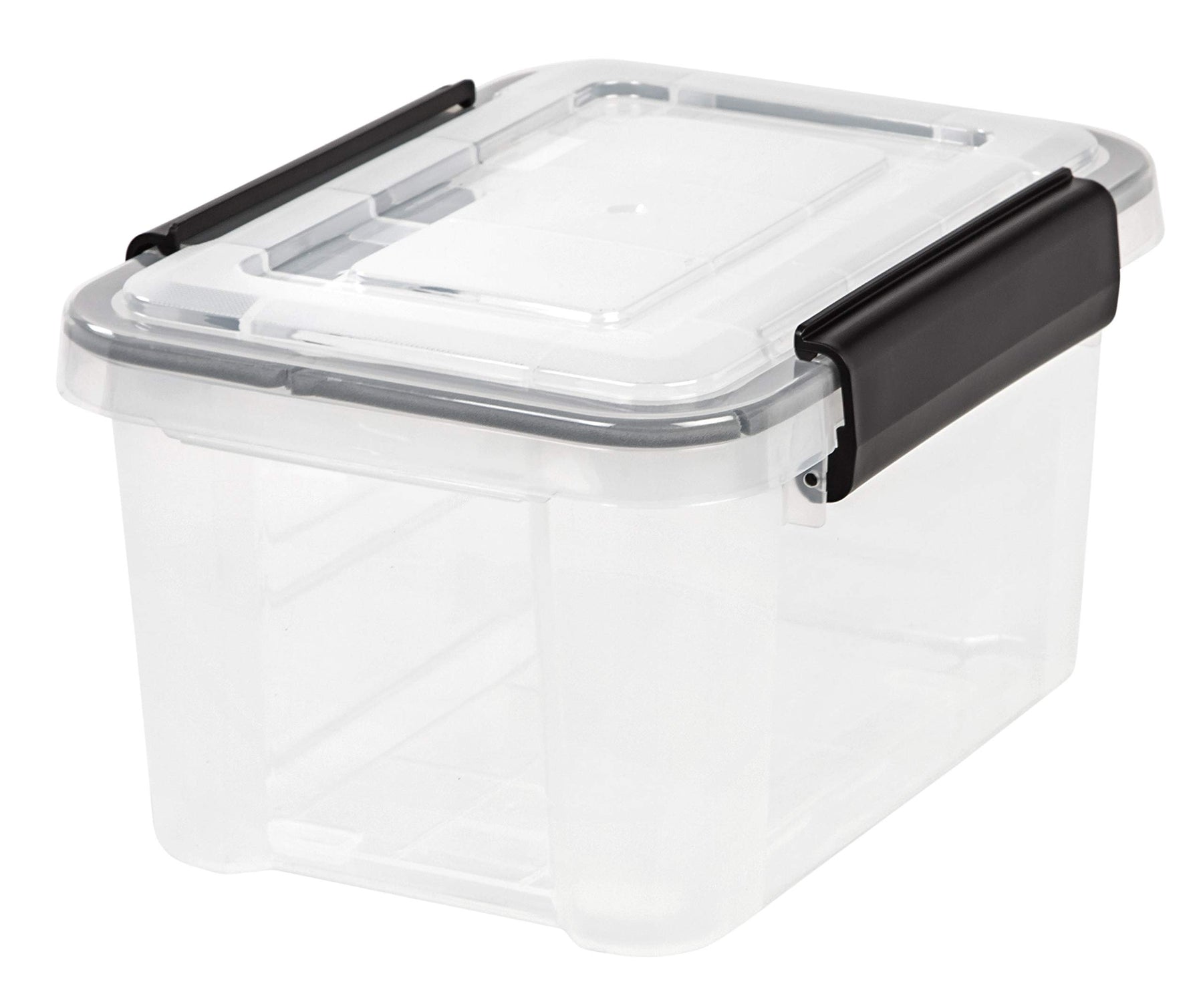 Clear Weathertight Quart Storage Box