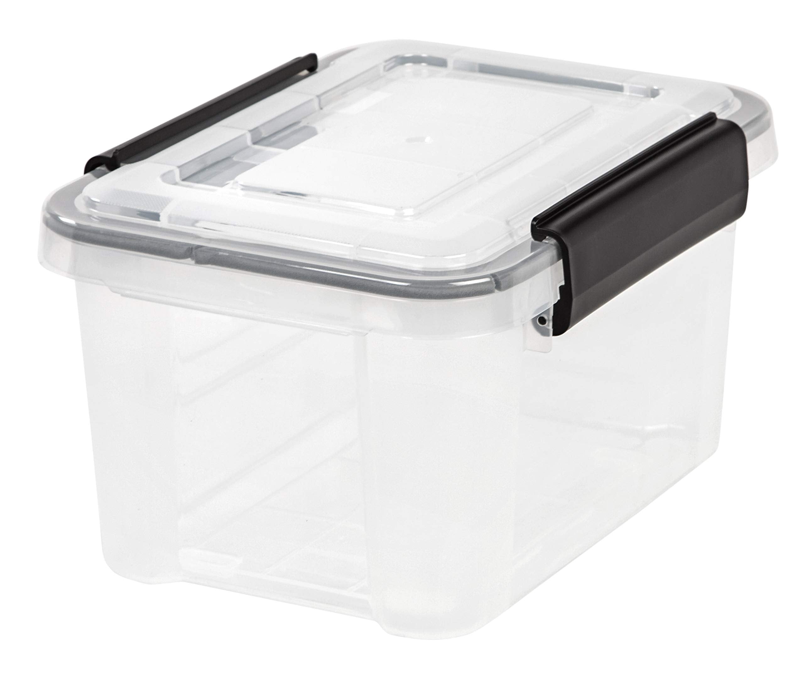 Clear Weathertight Quart Storage Box