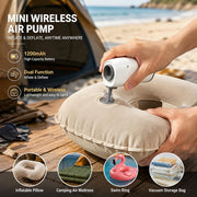 2 in 1 Rechargeable Air Pump Vacuum Storage Bags for Travel Clothes
