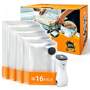 2 in 1 Rechargeable Air Pump Vacuum Storage Bags for Travel Clothes