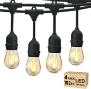 2W Commercial Outdoor String Lights for Patio Garden Lighting