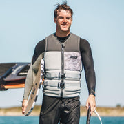 Mens CGA Neoprene Life Jacket Flexible Vest for Wakeboard Wakesurf