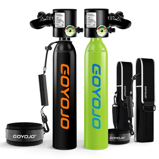 Portable Mini Scuba Tank with Refillable Backup Diving Air Bottle