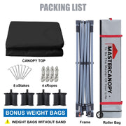10 by 10 Pop Up Canopy Tent One Person Setup Portable Beach Shelter