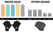 Silicone Aqua Fitness Gloves with Enhanced Grip for Workouts and Diving