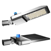 Commercial LED Parking Lot Lights with Arm Mount and Photocell 4 Pack