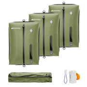 IPX8 Waterproof Reusable Travel Vacuum Compression Bags for Suitcases
