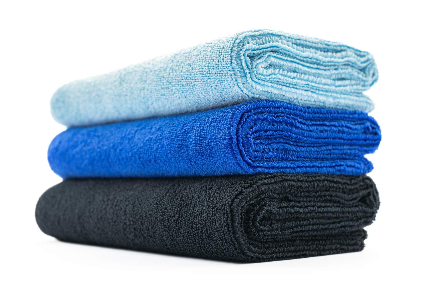 3 Pack 16 x 27 Inch Microfiber Workout Towels for Gym Fitness Spa