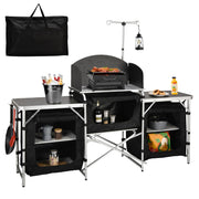 Aluminum Folding Camping Table Lightweight Portable Outdoor Table