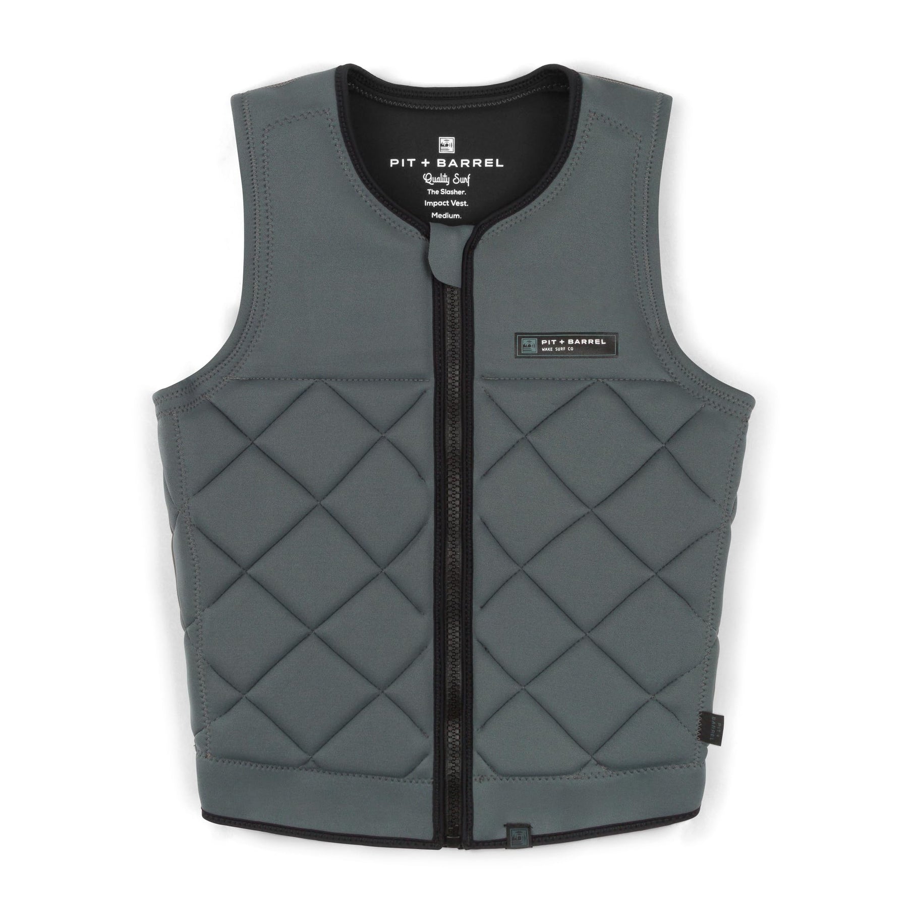 Mens Neoprene Wakesurf Impact Vest for Boating and Watersports