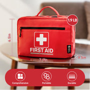 240 Piece All Purpose First Aid Kit for Home Office Car Camping