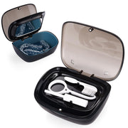 Double Layer Aligner Retainer Case with Mirror Remover Tool Brush