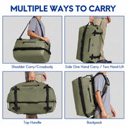 IPX7 Waterproof Roll Top Dry Duffel Backpack