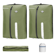 IPX8 Waterproof Reusable Travel Vacuum Compression Bags for Suitcases