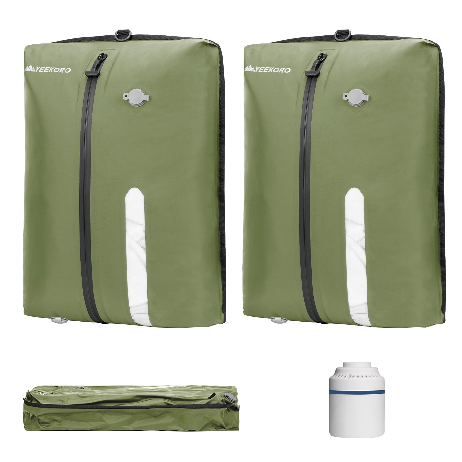 IPX8 Waterproof Reusable Travel Vacuum Compression Bags for Suitcases