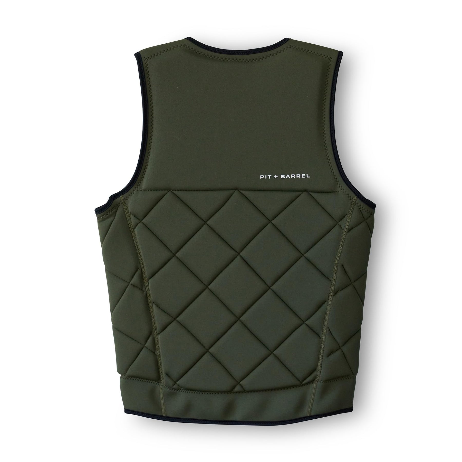 Mens Neoprene Wakesurf Impact Vest for Boating and Watersports