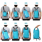 5L 10L 20L 30L 40L Waterproof Dry Bag for Kayaking Camping