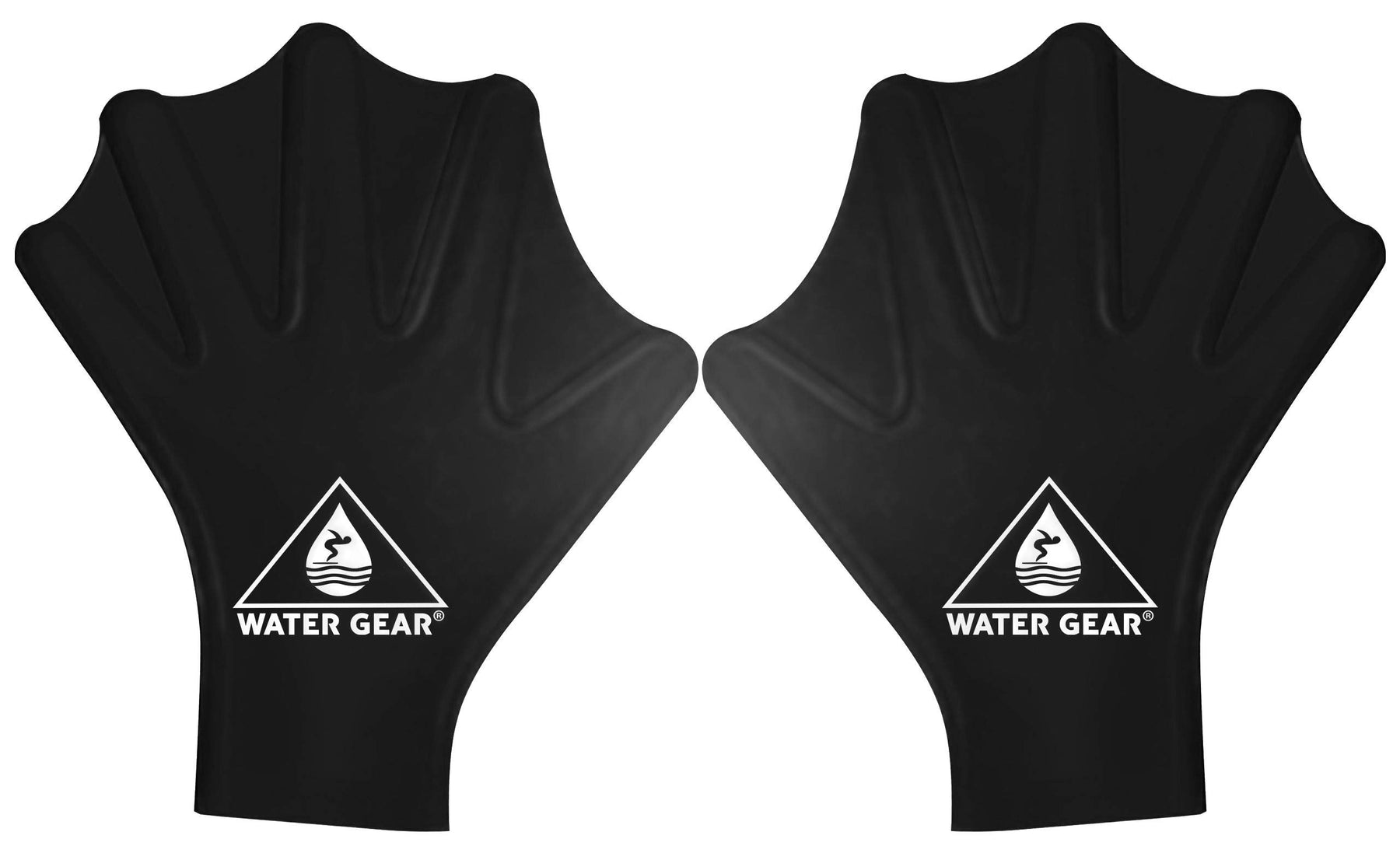Silicone Aqua Fitness Gloves with Enhanced Grip for Workouts and Diving
