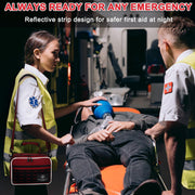 450 Piece Large First Aid Kit for Home Travel Car Camping Hiking