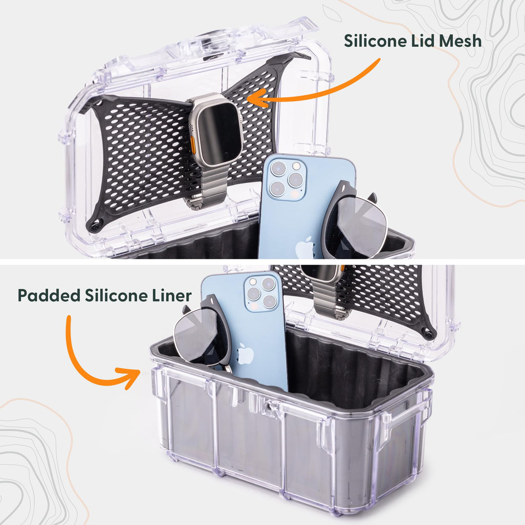 Waterproof Dry Box Protective Travel Case for Camera Phone and Gear