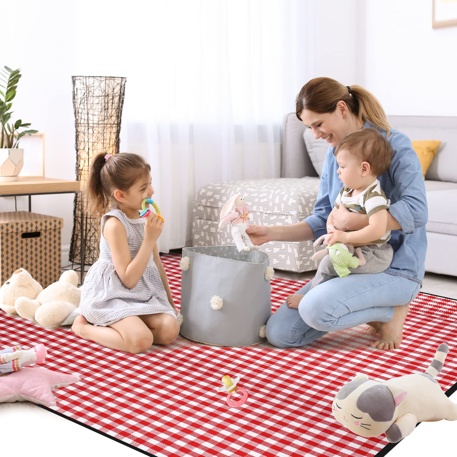 Extra Large Waterproof Picnic Blanket Lightweight Beach Camping Mat