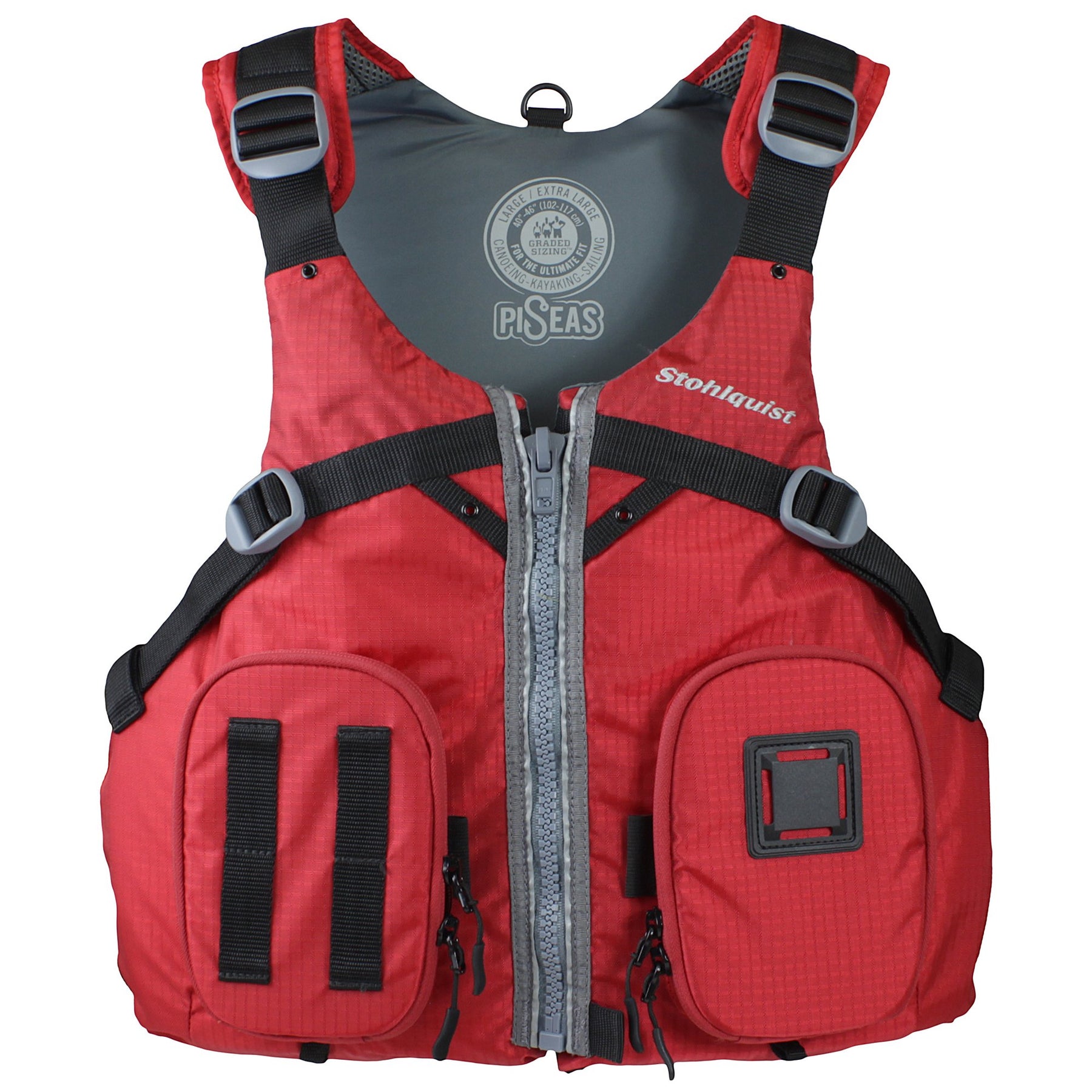 USCGA Approved Type III PFD Life Jacket with Dual Zippered Pockets