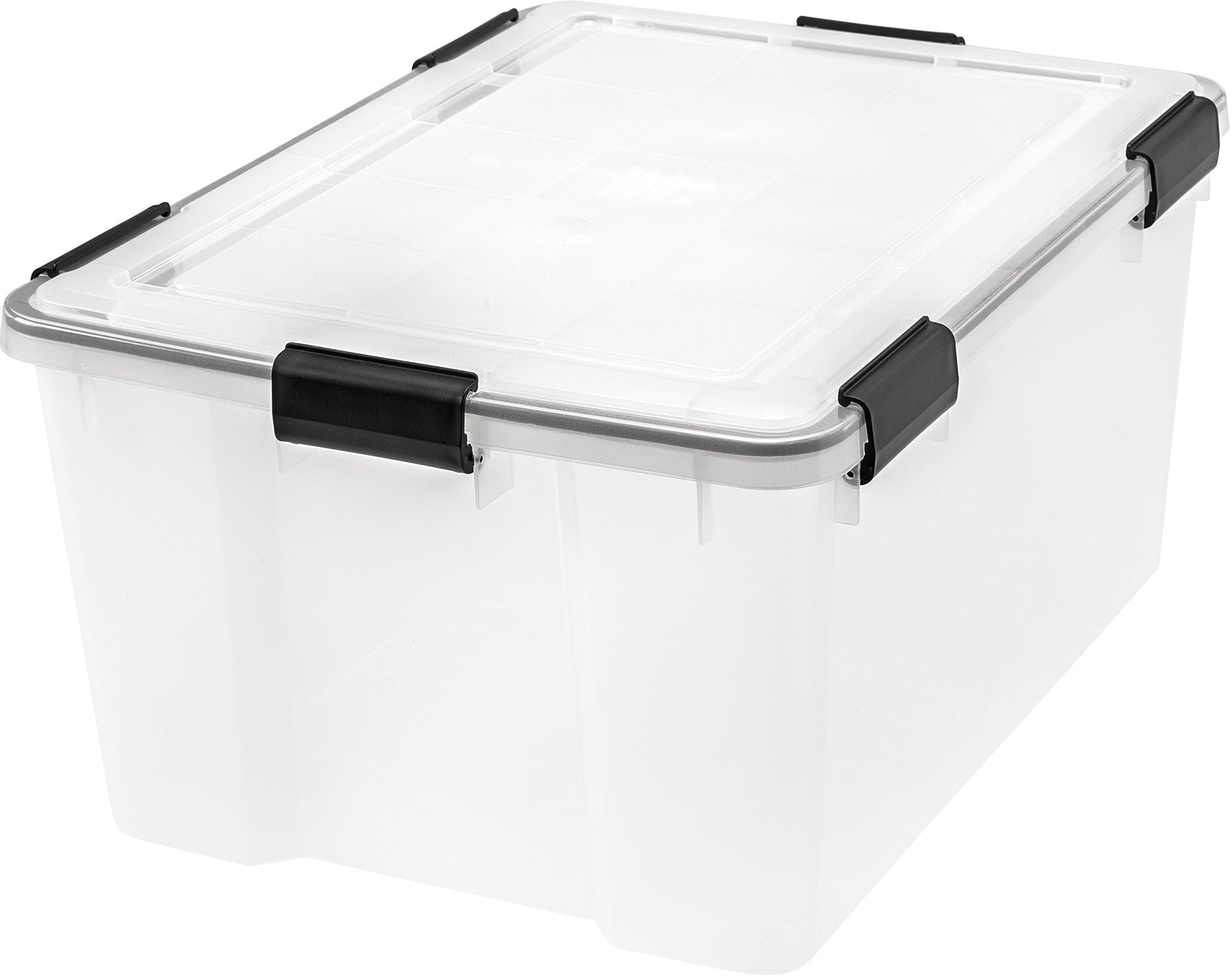 Clear Weathertight Quart Storage Box